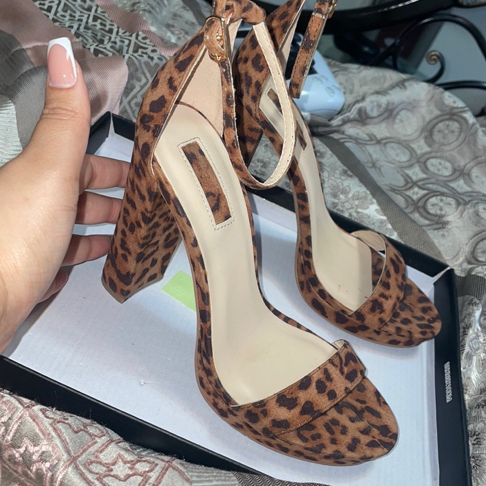 Cheetah Print Heel